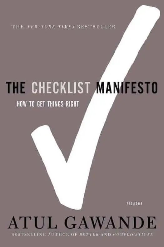 Checklist Manifesto - Book for Minimalists