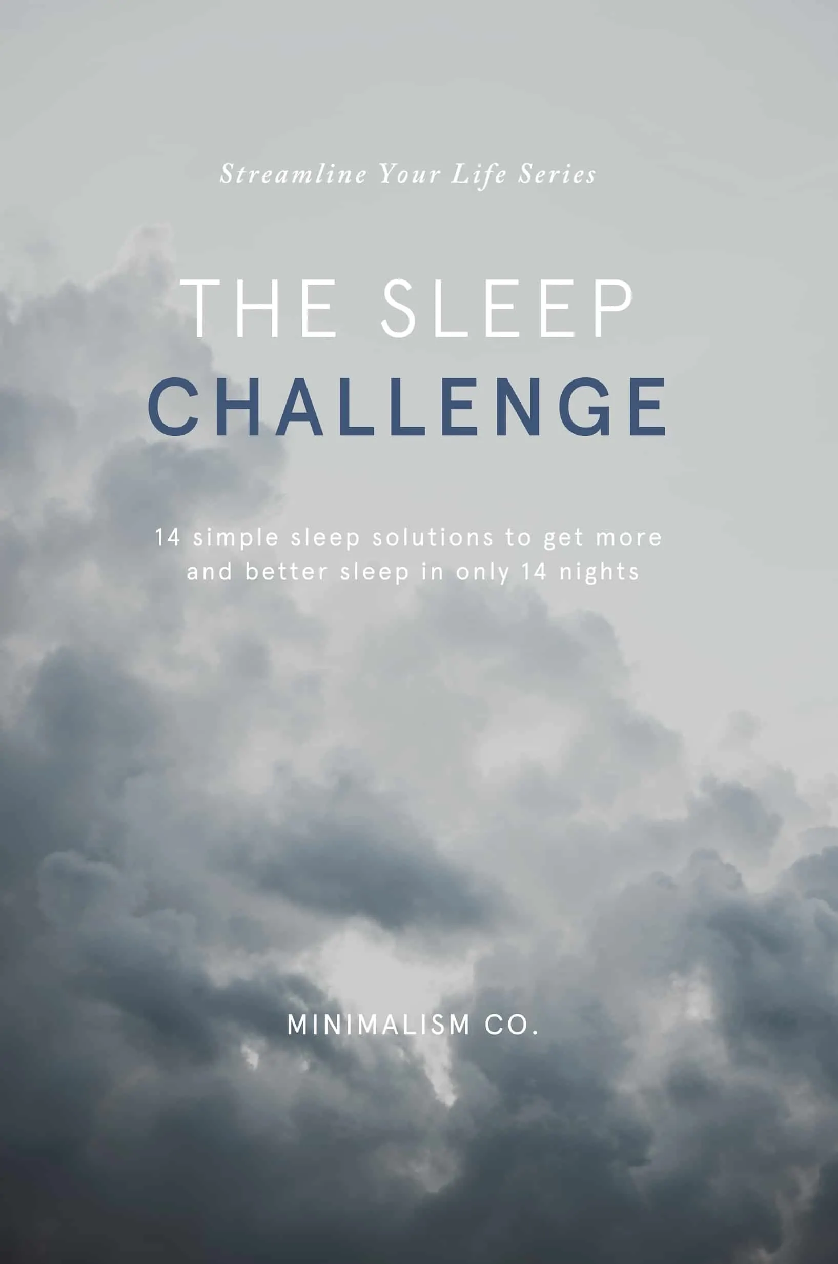 The sleep challenge book
