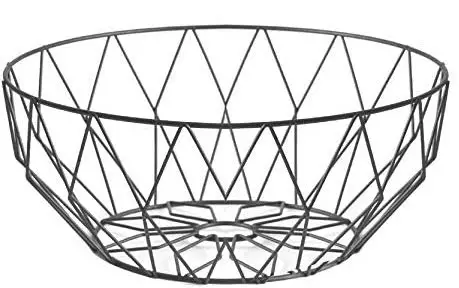 Minimalist kitchen basket for citrus or snacks