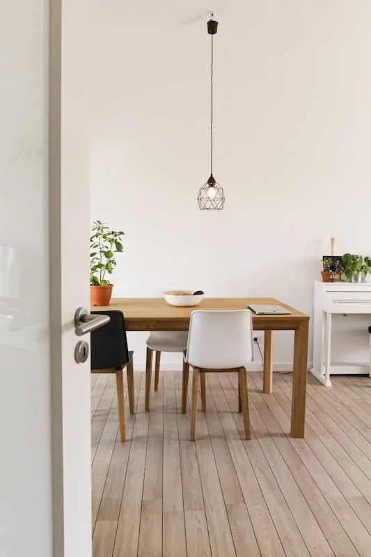 Minimalist Dining Room Design