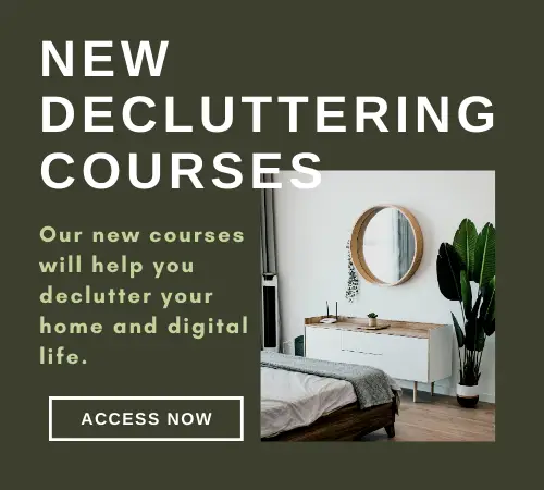 New Decluttering Courses